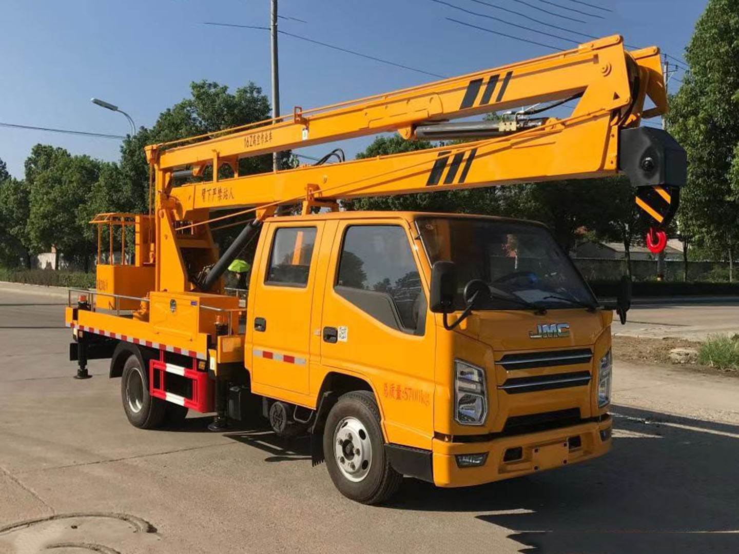 國(guó)六江鈴16米高空作業(yè)車